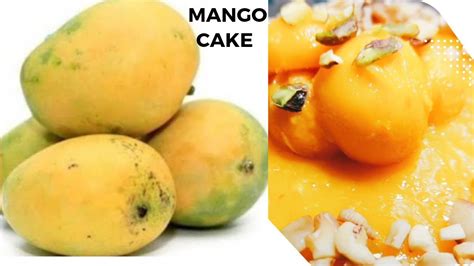 Mango Cake Ll Easy Mango Cake Recipe Without Oven Youtube