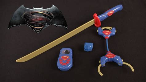 Batman V Superman Superman Deluxe Action Sword Set From Thinkway Toys