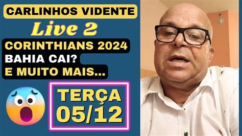 CARLINHOS VIDENTE PREVISÕES 05 12 23 YouTube