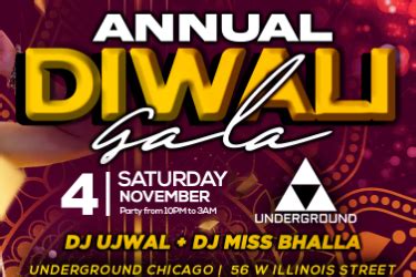 DIWALI GALA - feat. Diwali Man | The Underground Nightclub at ...