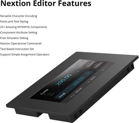 Buy Nextion Intelligent Hmi Display Nx P C Y Capacitive