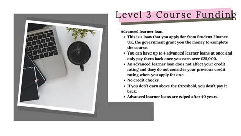 Level 3 Funding — Cheshire Training Academy