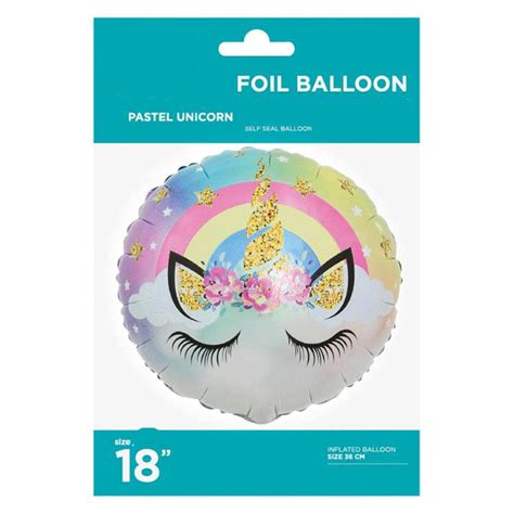 Palloncino Unicorno Arcobaleno Pastello OFFERTA Palloni E Palloncini