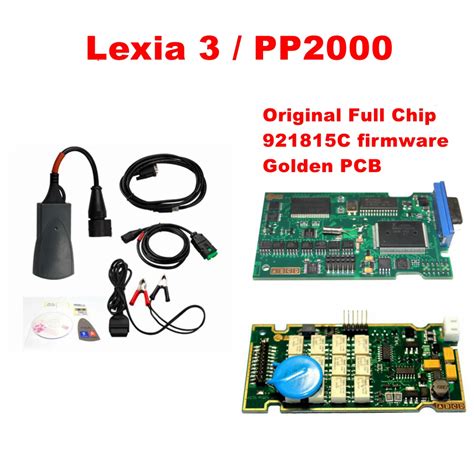 Newest lexia Full Chip Lexia3 PP2000 with Diagbox V7.83 FW 921815C and ...