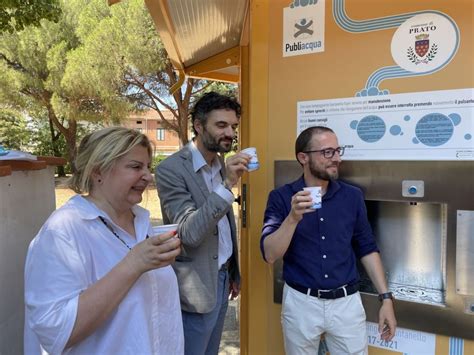 Acqua inaugurato il fontanello di Mezzana è il decimo a Prato