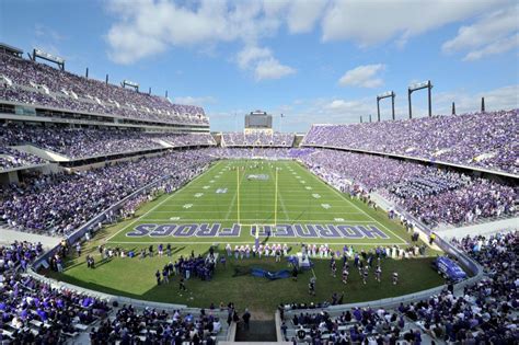 Tcu Stadium Map