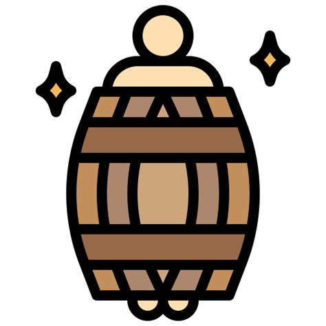 Barrel Surang Lineal Color Icon