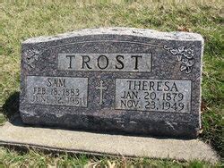 Theresa Trost 1879 1949 Mémorial Find a Grave