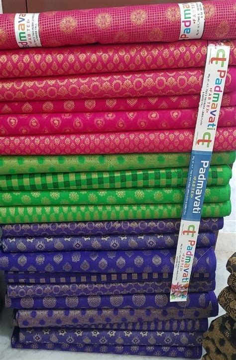 Cotton Jacquard Fabric Multicolour At Rs 65 Meter In Pali ID