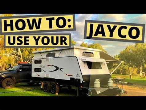 How To Use Your Jayco Caravan Toilet Hot Water Water Tank Fridge