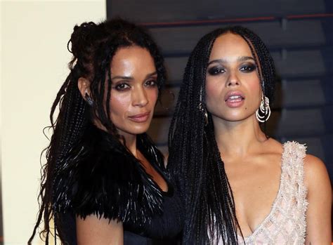 Zoe Kravitz And Mother Lisa Bonet At 2015 Vanity Fair Oscar Party Zoe