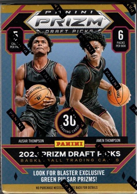 Panini Prizm Draft Picks Basketball Blaster Box Cards For