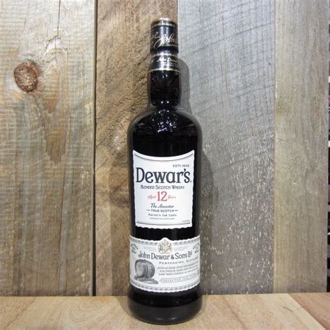 Dewars 12yr Blended Scotch Whiskey 750ml - Oak and Barrel