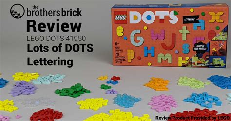 Lego 41950 Lots Of Dots Lettering Just Your Type Face [review