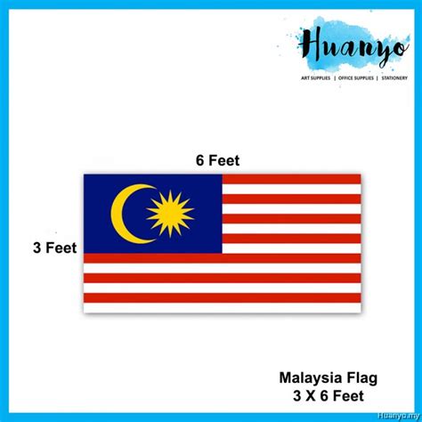 Malaysia And State Flag Bendera Malaysia And Negeri Hand Bunch Bunting Flag Polyester 2x4