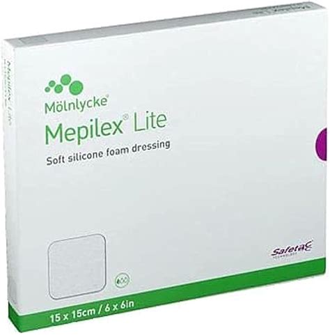 Mepilex Border Lite Foam Dressing 15cm X 15cm Medisep