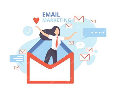 Premium Vector | Email marketing advertising campaign contern eaching