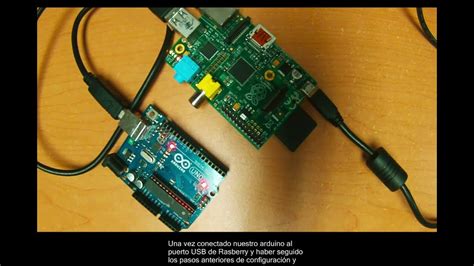 Como Instalar Y Programar Un Arduino Conectado Al Raspberry Pi YouTube