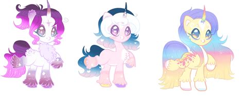 MLP Unicorn adopts Open by SakiMiaji on DeviantArt