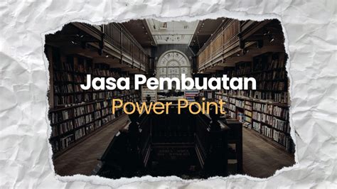 Jasa Pembuatan Power Point