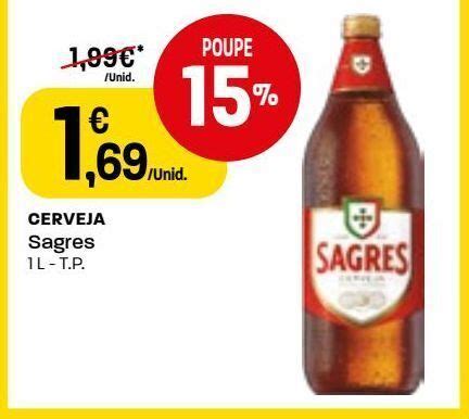 Promo O Cerveja Sagres Em Intermarch