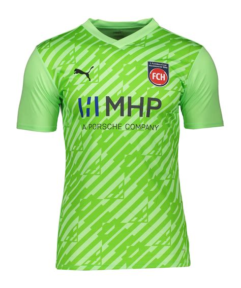 PUMA 1 FC Heidenheim TW Trikot 2023 2024 Gruen