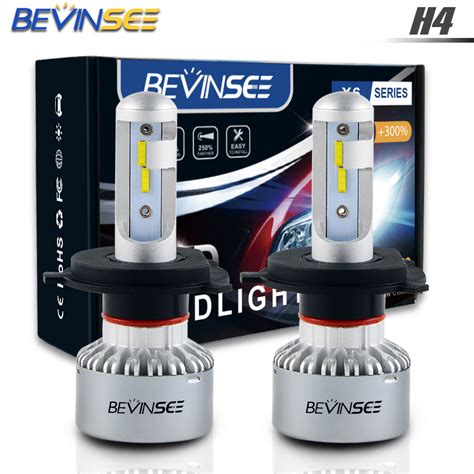 Car Truck Light Bulbs Bevinsee H Hb Led Headlight Bulb For