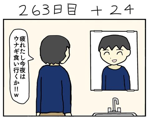 毎日鏡に話しかけよう！287日目 ドリルボンバー さんのマンガ ツイコミ 仮