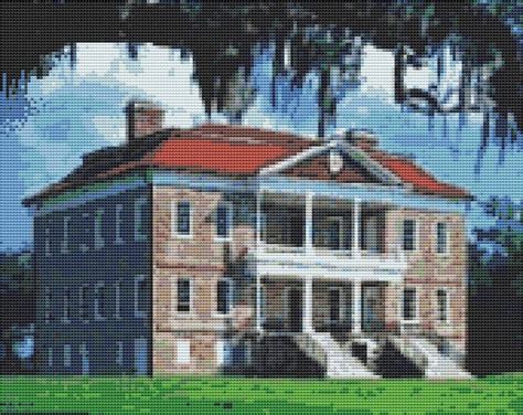 Drayton Hall, Charleston, SC Counted Cross Stitch Kit or Pattern Only - Etsy