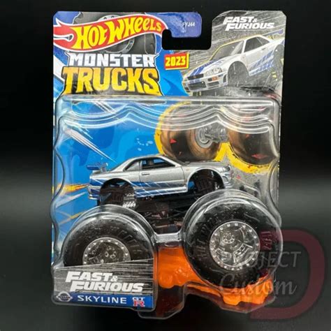 Hot Wheels Nissan Skyline R Gtr Fast Furious Monster Truck Eur Picclick It