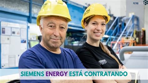 Siemens Energy está recrutando profissionais para trabalhar no exterior