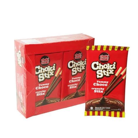 Jual Biskuit Stick Choki Choki Rasa Coklat 1 Pack 12 Sachet Shopee