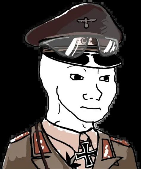 German Wwii Pilot Wojak Wojak Land