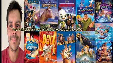 Top peliculas animadas Disney época 2000 YouTube