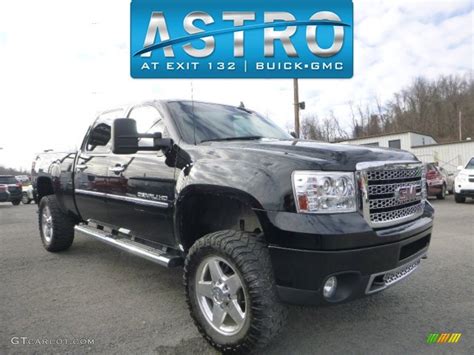 2014 Onyx Black Gmc Sierra 2500hd Denali Crew Cab 4x4 99765118 Car Color Galleries