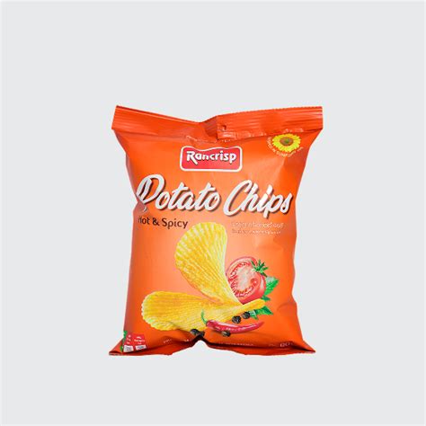 Potato Chips Hot Spicy G Rancrisp Cashew