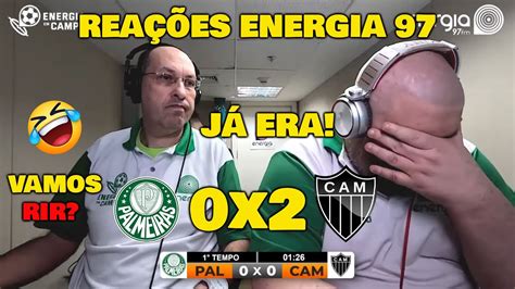 VAMOS RIR REAÇÕES ENERGIA 97 PALMEIRAS 0x2 ATLÉTICO MG CAMPEONATO