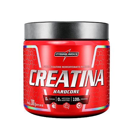 Creatina Hardcore 300g Integralmedica Natunutra