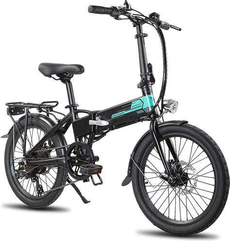 Buy ROCKSHARK 20 Aluminum Electric Folding Bike With 250W 36V 7 8AH