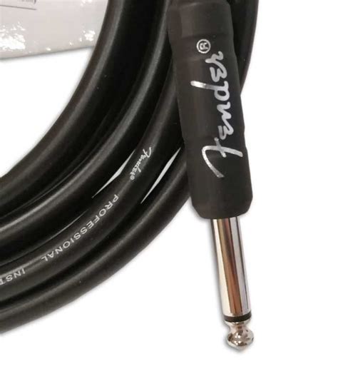 Fender Professional Series Preto M Guitar Cable Sal O Musical