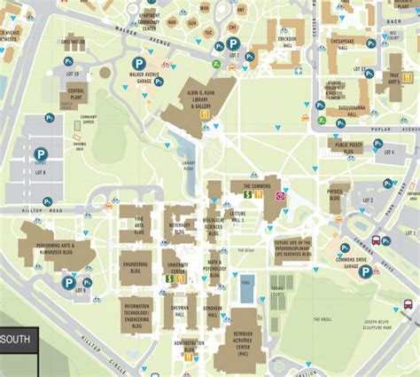 Umbc Nap Map