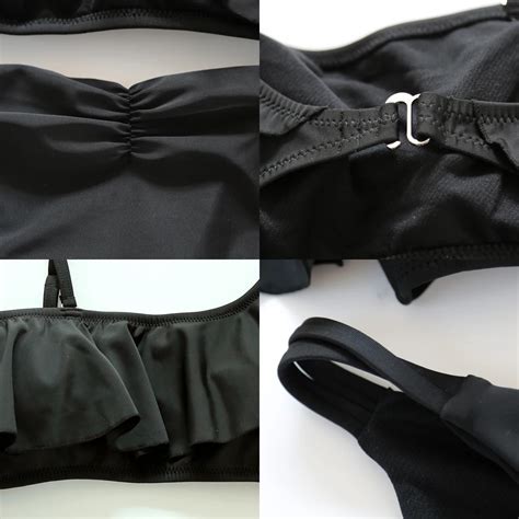 Solid Color New Style One Shoulder Women Summer Bikini High Quality Girl Beach Swimming Suit