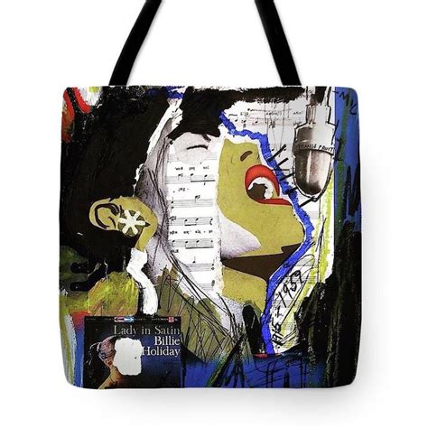 ANDRES CHAPARRO On Instagram NOW AVAILABLE Billie Holiday Tote Bag I