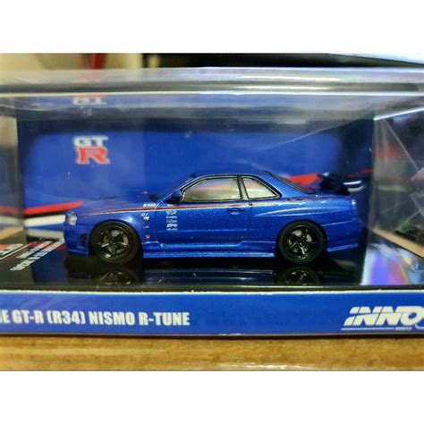 Inno Inno Nissan Skyline Gt R R Nismo R Tune Bayside Blue Jdm