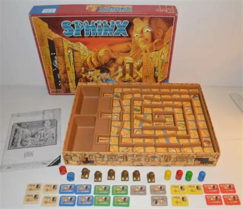 JEU SOCIÉTÉ SPHINX de RAVENSBURGER Vintage 1999 EUR 11 99 PicClick FR