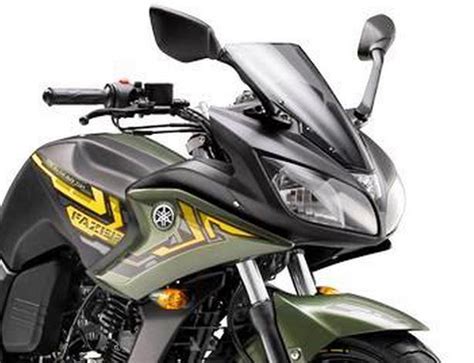 Yamaha Fazer Battle Green Price Specs Top Speed Mileage In India