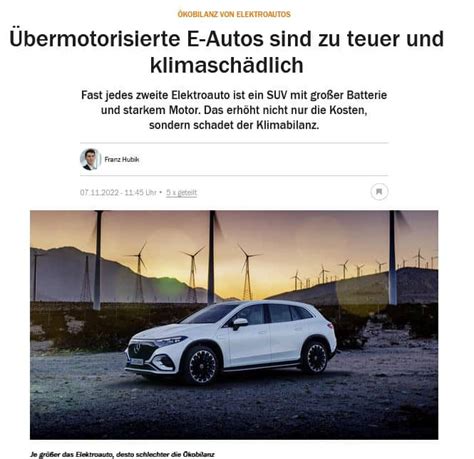 Handelsblatt Ökobilanz von Elektroautos CAM