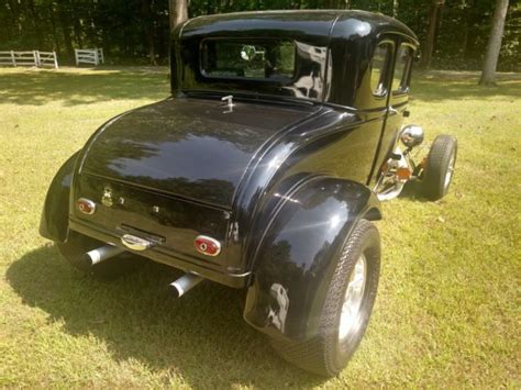 Ford Model A Window Coupe All Steel Body Old Skool Hot Rod For Sale