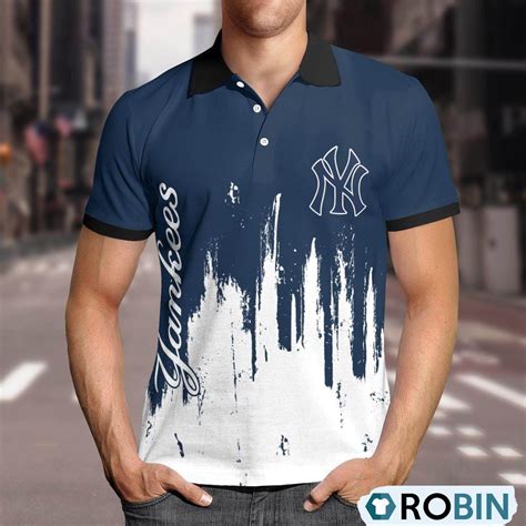 New York Yankees Lockup Victory Polo Shirt, Yankees Merchandise - RobinPlaceFabrics