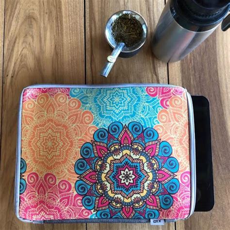 Funda Notebook Pulgadas Neoprene Estampado Mandalas Lider Notebooks